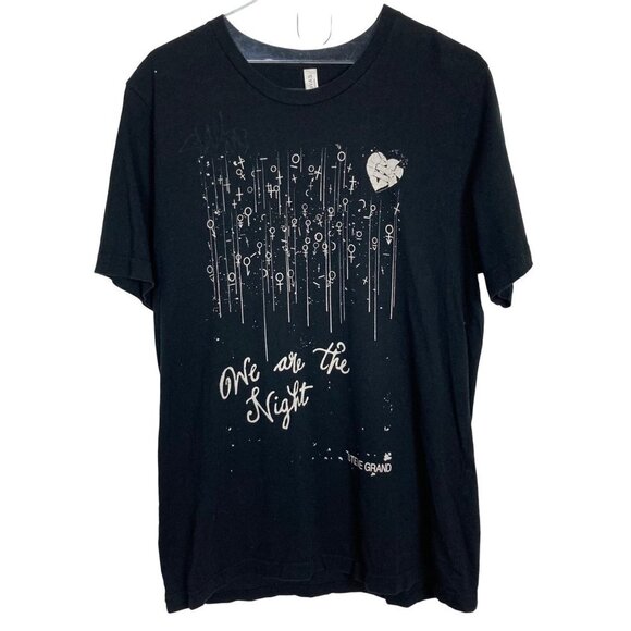 Other - Steve Grand We Are The Night T Shirt Large Black Signed